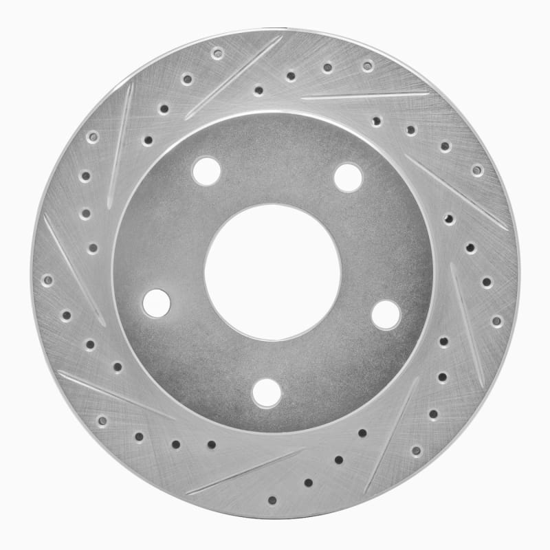 R1 Concepts — R1 94-99 Dodge Ram 1500 Pickup Front Left Drilled & Slotted Silver Brake Rotor
R1 Brake Rotor Drill