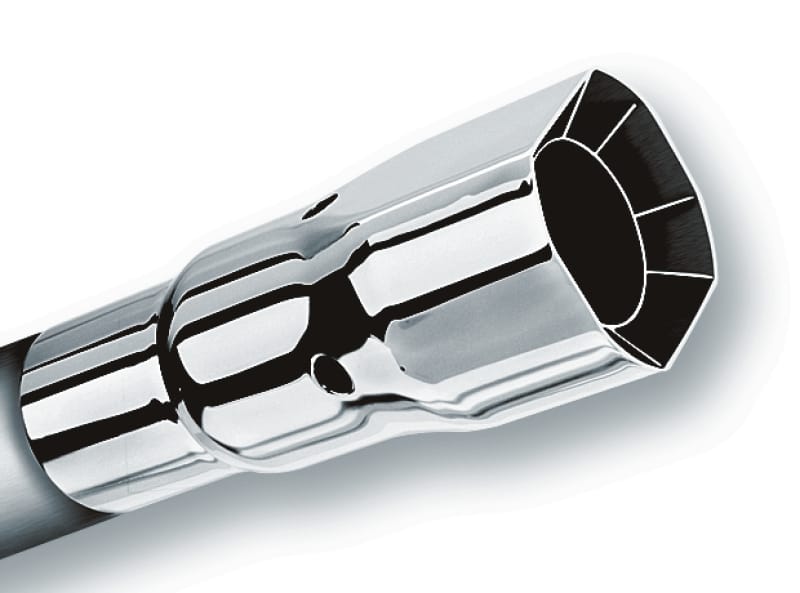 Borla — Borla Universal Polished Tip Single Square Intercooled (inlet 2 1/4in. Outlet 2 1/2 x 2 3/4in) *NO R
ExhstTailPipeTip
Tip - Square
