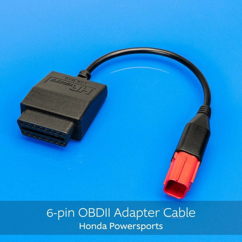 HP Tuners — HPT OBDII Adapter Cable - Honda Powersports - 6 Pin
OBDII Adapter Cable