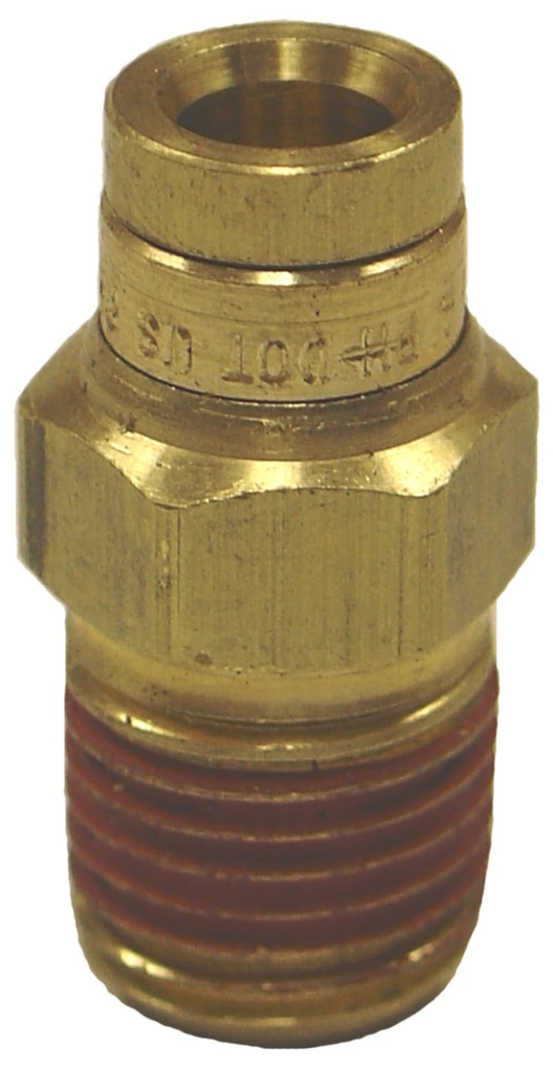 Firestone — Firestone Male Connector 1/4in. NPT To 1/4in. PTC Straight Brass Air Fitting - 25 Pack (WR17603046)
Air Line Fitting
AirLineFitting