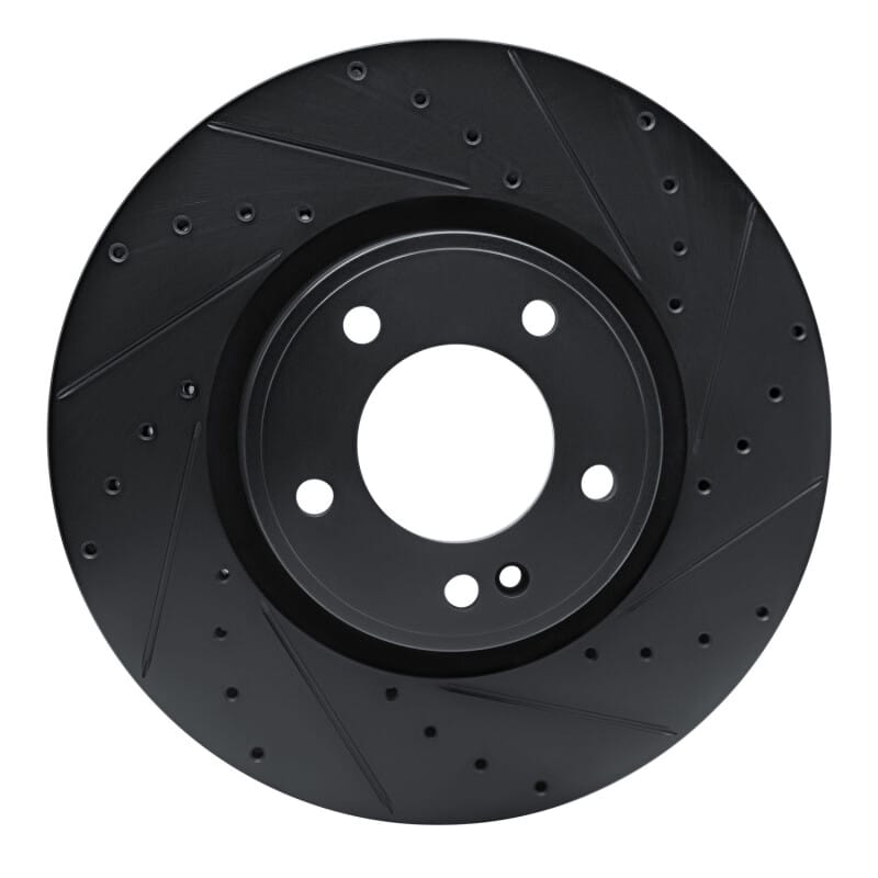 R1 Concepts — R1 19-25 Mercedes-Benz G550 Front Right Drilled & Slotted Black Brake Rotor
R1 Brake Rotor Drill