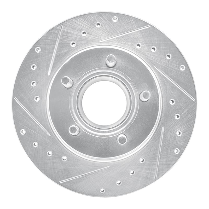 R1 Concepts — R1 93-94 Ford Explorer Front Left Drilled & Slotted Silver Brake Rotor
R1 Brake Rotor Drill