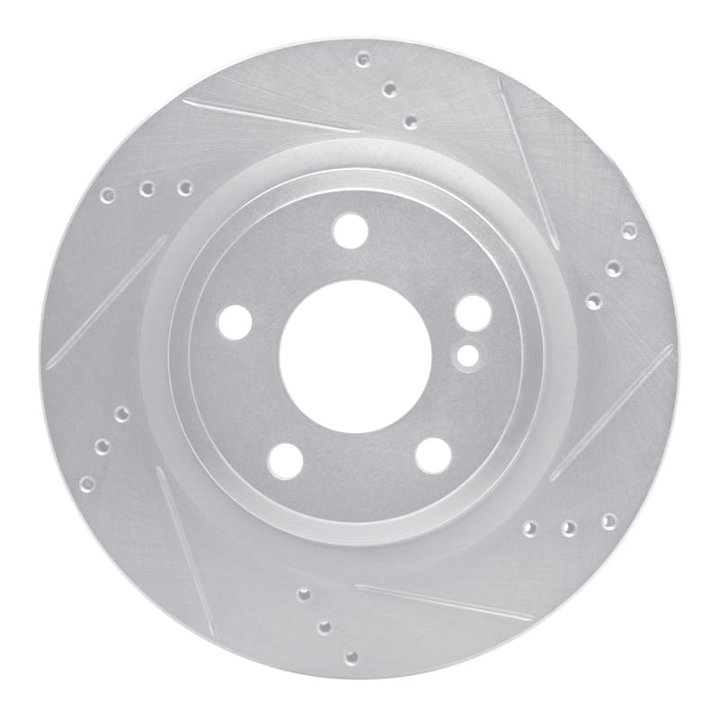 R1 Concepts — R1 14-19 Mercedes-Benz CLA250 Rear Right Drilled & Slotted Silver Brake Rotor
R1 Brake Rotor Drill