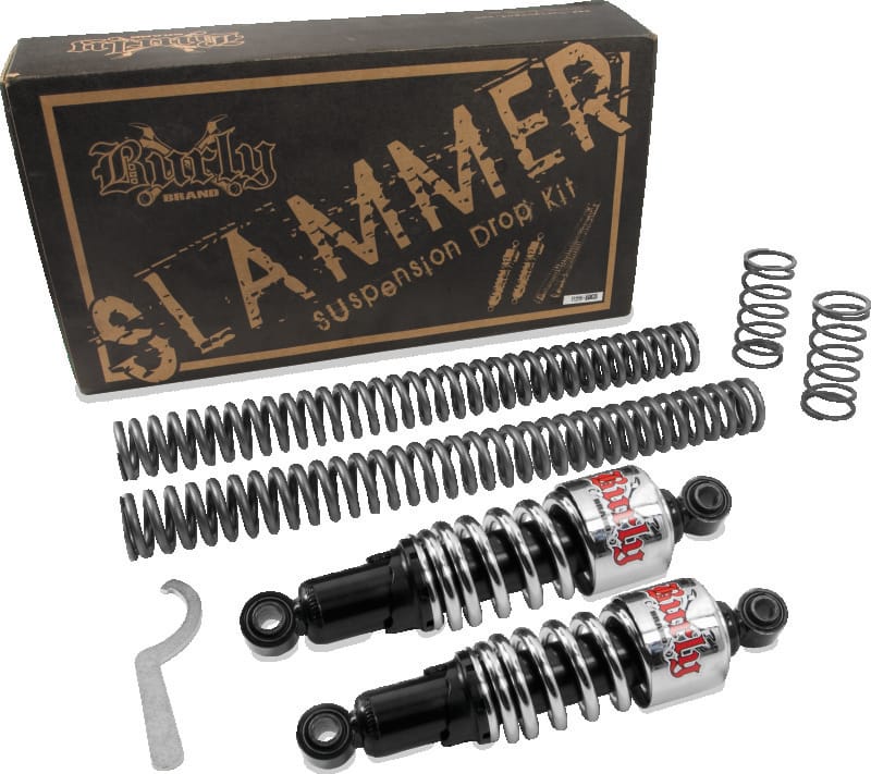 Burly Brand — Burly Brand Slammer Kit - Chrome
