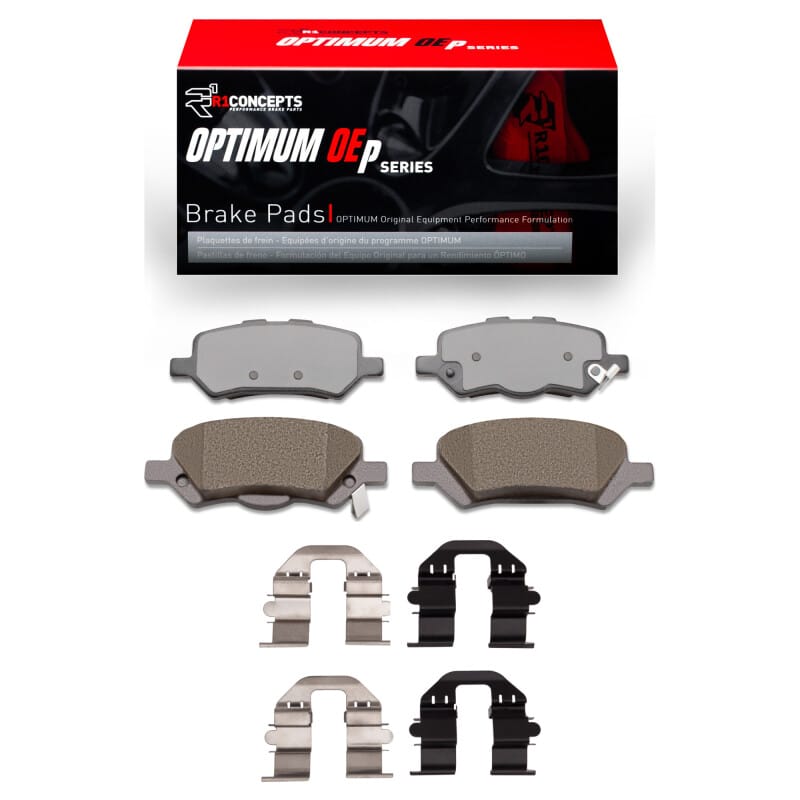 R1 Concepts — R1 09-15 Toyota Venza Rear Optimum OE Pads & Hardware Kit
R1 Optimum Oe Pads a