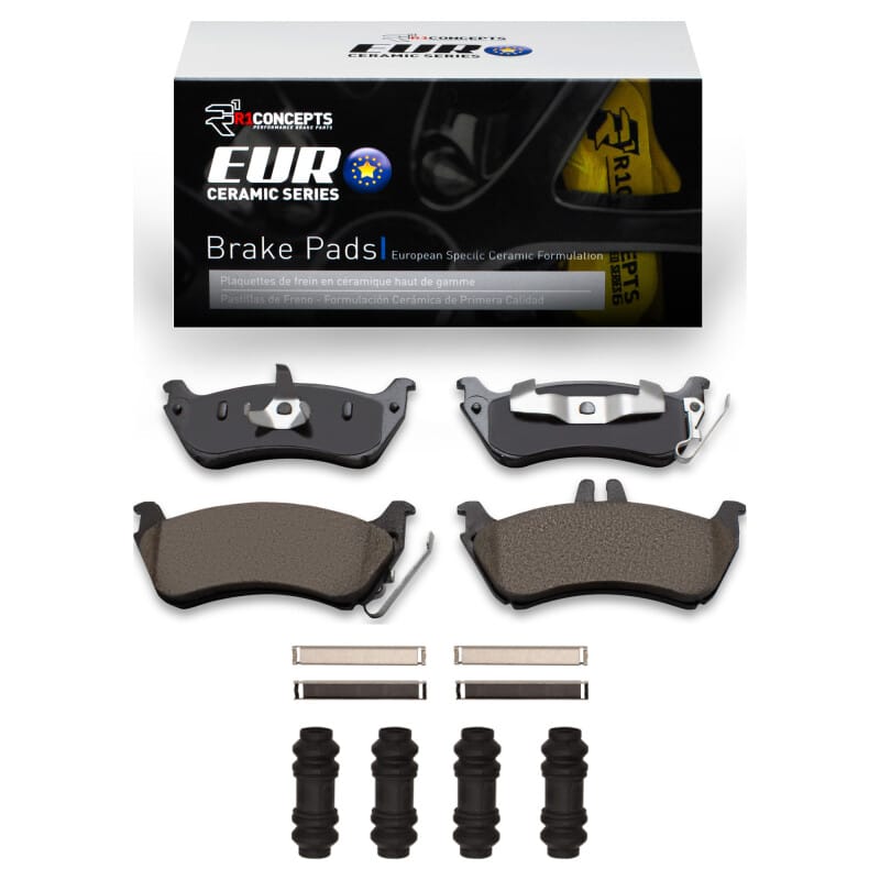 R1 Concepts — R1 98-05 Mercedes-Benz ML350 Rear Euro Ceramic Pads & Hardware Kit
R1 Euro Ceramic Pads