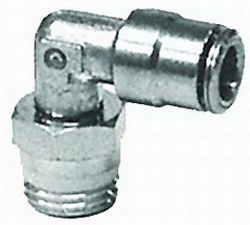 Firestone — Firestone Male 1/4in. NPT To 1/4in. PTC Swivel 90 Degree Elbow Air Fitting (WR17603101)
Air Line Fitting
AirLineFitting
