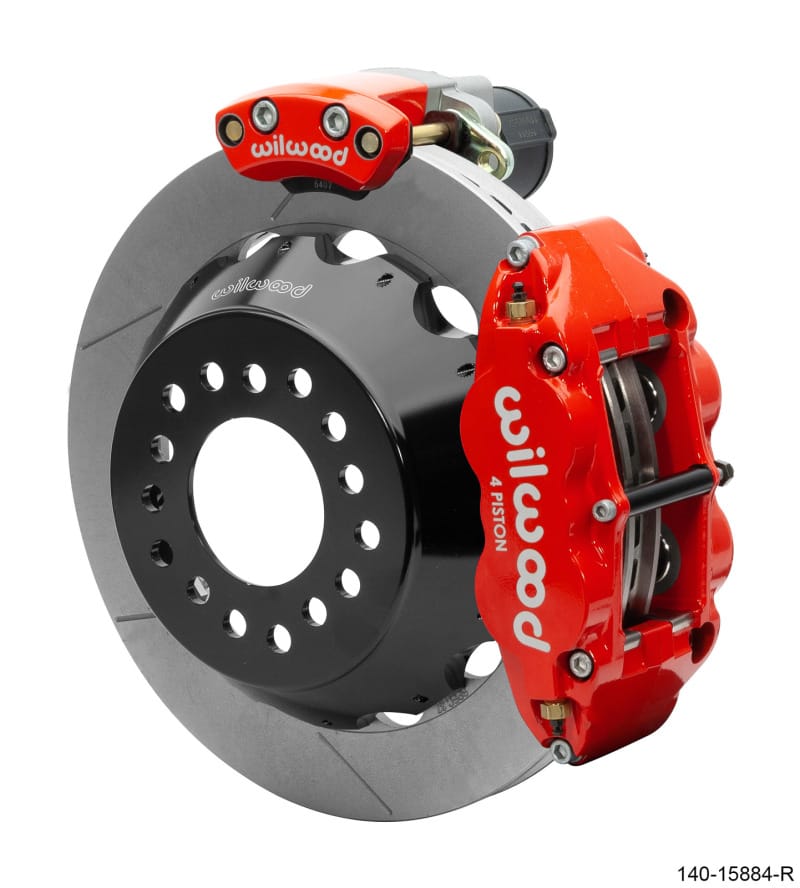 Wilwood — Wilwood EPB/FNSL Rear Kit 12.88in. Big Ford - Red
BRAKE KIT