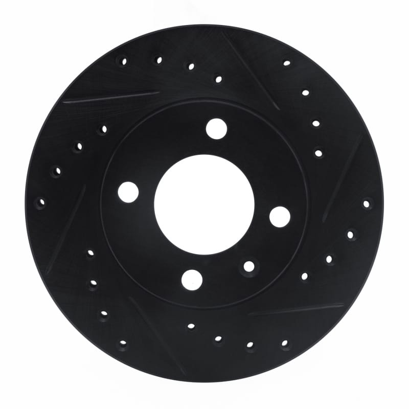R1 Concepts — R1 80-08 Audi 4000 Front Right Drilled & Slotted Black Brake Rotor
R1 Brake Rotor Drill