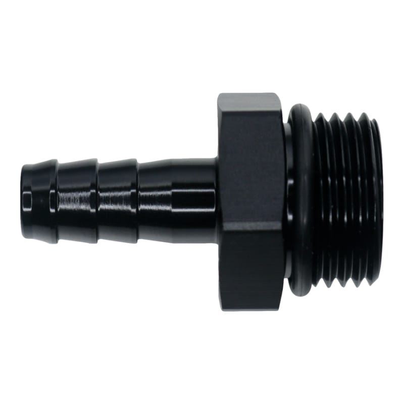 DeatschWerks — DeatschWerks 10AN ORB Male to 3/8in Male Triple Barb Fitting (Incl O-Ring) - Anodized Matte Black
Lines & Fittings