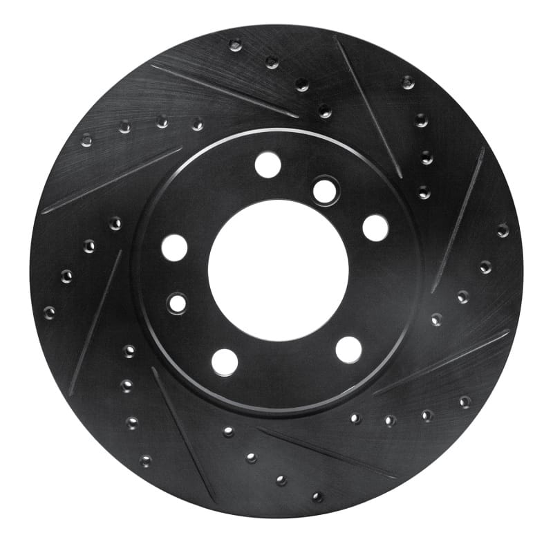 R1 Concepts — R1 89-95 BMW 525IT Front Right Drilled & Slotted Black Brake Rotor
R1 Brake Rotor Drill