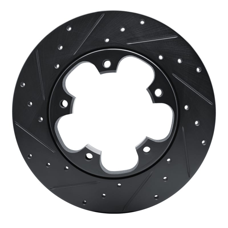 R1 Concepts — R1 15-25 Ford Transit-250 Rear Left Drilled & Slotted Black Brake Rotor
R1 Brake Rotor Drill