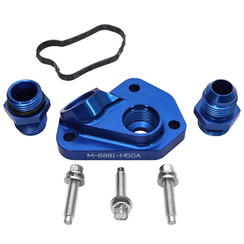 Ford Racing — Ford Racing 2015 Coyote 5.0L Oil Line Adaptor
Oil Filter Adapter