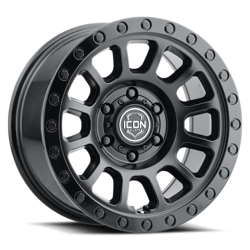ICON — ICON Hulse 18x9 8x6.5 12mm Offset 5.5in BS Double Black
HULSE WHEEL