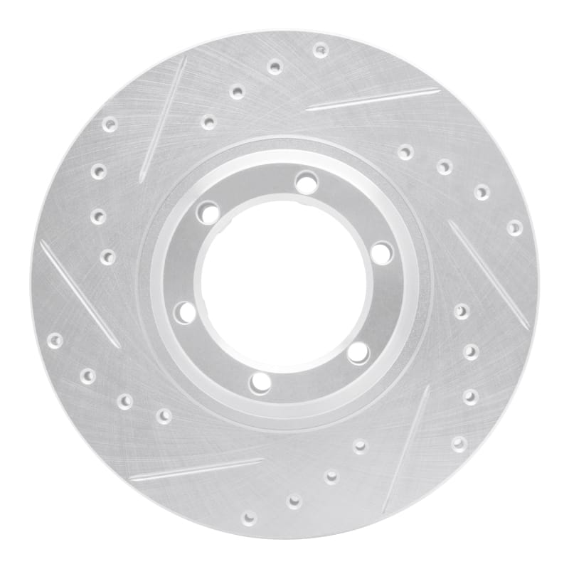 R1 Concepts — R1 86-95 Dodge Raider Front Left Drilled & Slotted Silver Brake Rotor
R1 Brake Rotor Drill