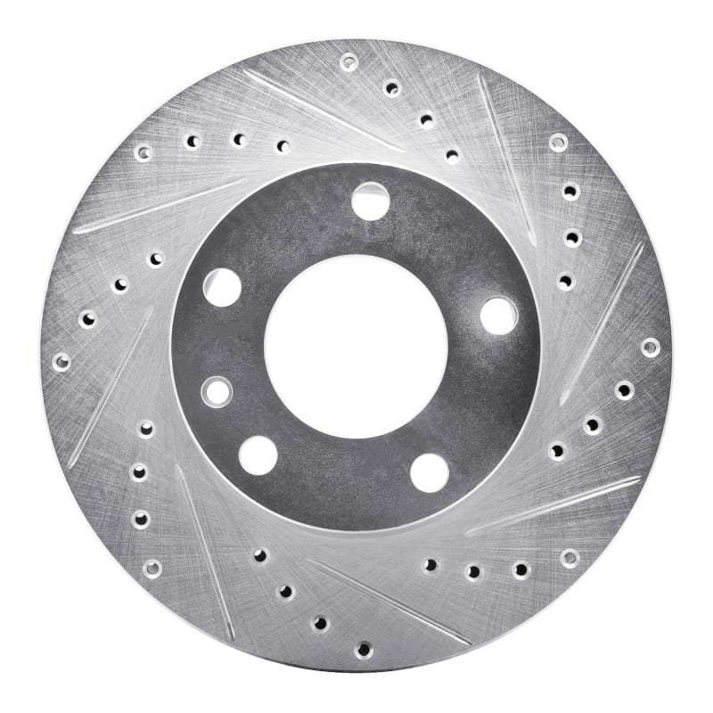 R1 Concepts — R1 76-82 BMW 530I Front Right Drilled & Slotted Silver Brake Rotor
R1 Brake Rotor Drill