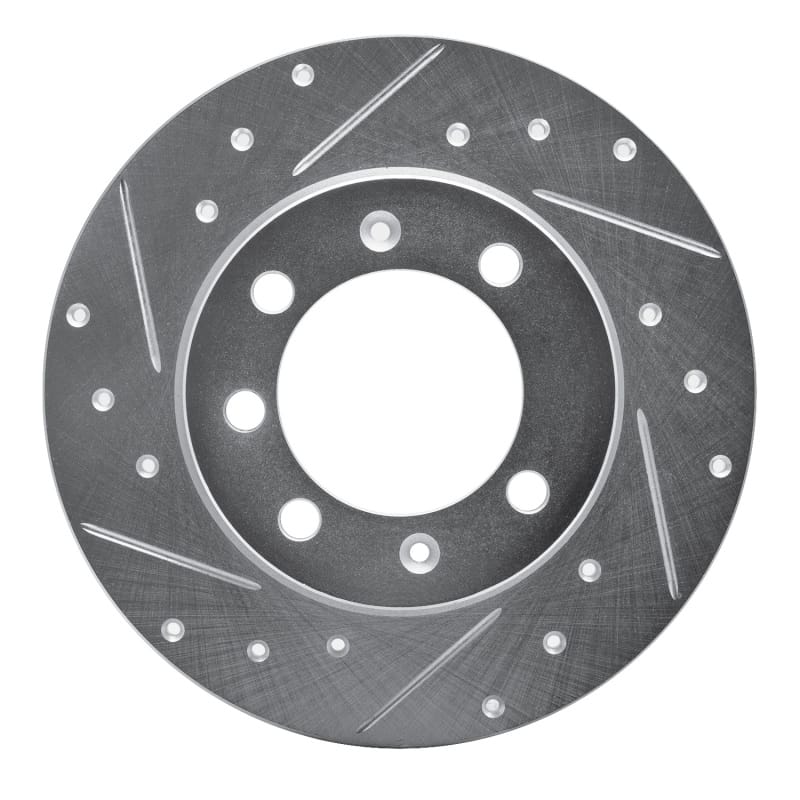 R1 Concepts — R1 69-87 Saab 99 Rear Left Front Left Drilled & Slotted Silver Brake Rotor
R1 Brake Rotor Drill