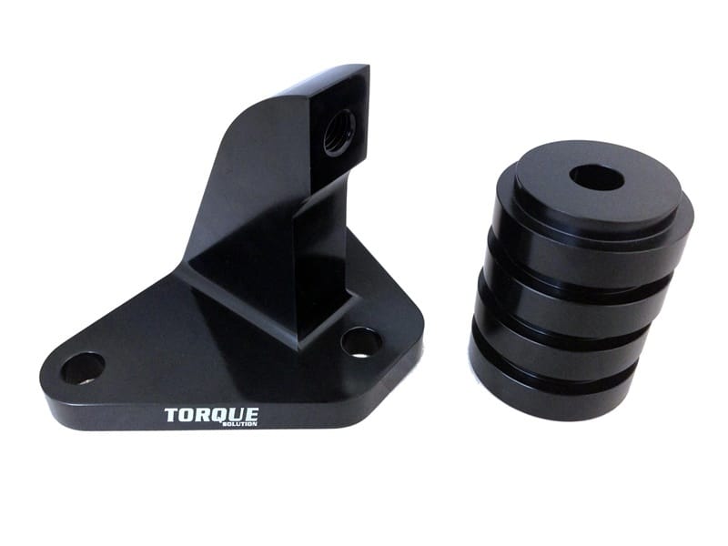 Torque Solution — Torque Solution Mustache Bar Eliminator w/ Solid Bushings: 01-06 Mitsubishi Evolution 7/8/9