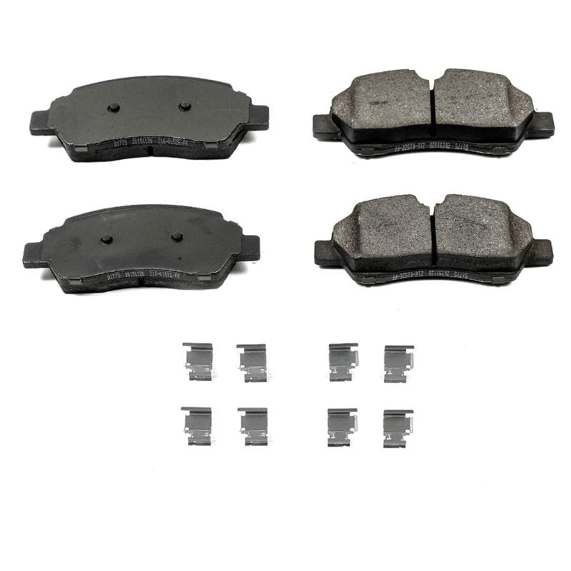 PowerStop — Power Stop 15-19 Ford Transit-150 Rear Z17 Evolution Ceramic Brake Pads w/Hardware
Z17 Brake Pads