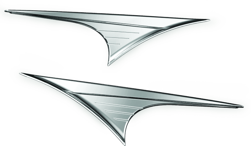 Kuryakyn — Kuryakyn Side Body Accents For Trikes Chrome