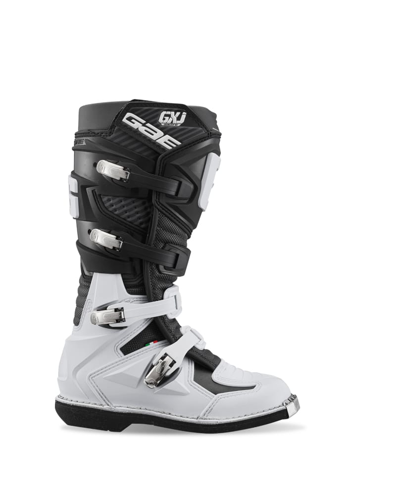 Gaerne — Gaerne GXJ Boot Black/White Size - Youth 6.5