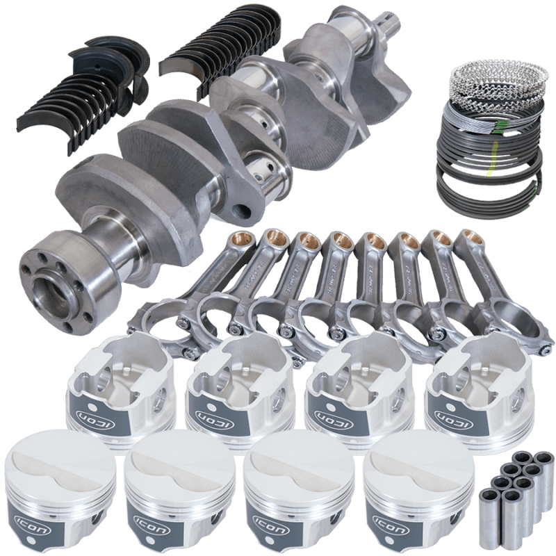 Eagle — Eagle Chevy LT1 350 1Pc 3.480in Crank 5.700in I-Beam Rods -3.7cc 4.030in Pistons Rotating Assembly
Pro Street Assembly