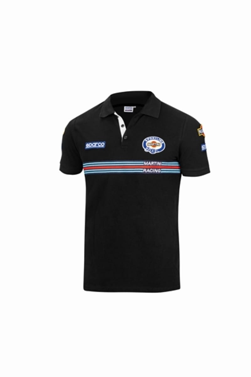 SPARCO — Sparco Polo Replica Martini-Racing Medium Black