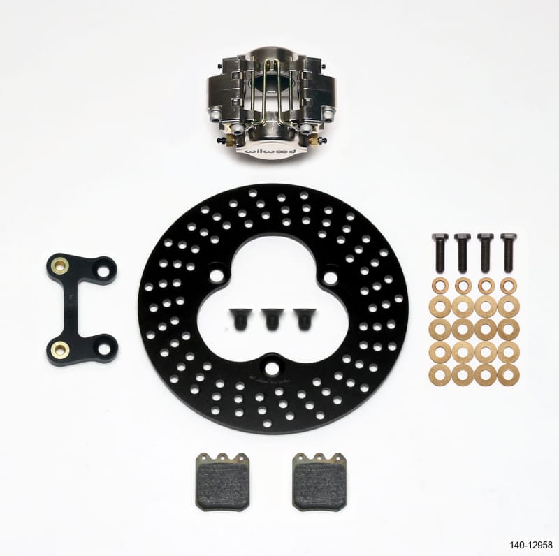 Wilwood — Wilwood Dynapro Single LW Left Front Kit - Midget 10.20in Aluminum Drilled Rotor
BRAKE KIT