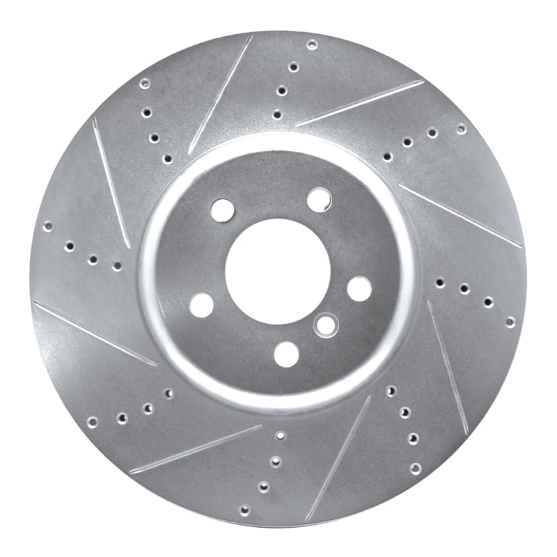 R1 Concepts — R1 09-17 BMW 750LI xDrive Left Front Drilled & Slotted Silver Brake Rotor
R1 Brake Rotor Drill