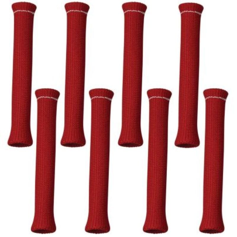 Moroso — Moroso High Temperature Spark Plug Boot Protectors - Red (8 Pack)