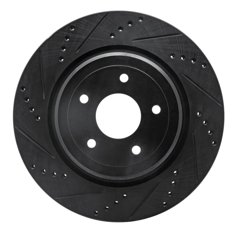 R1 Concepts — R1 06-13 Chevrolet Corvette Rear Left Drilled & Slotted Black Brake Rotor
R1 Brake Rotor Drill