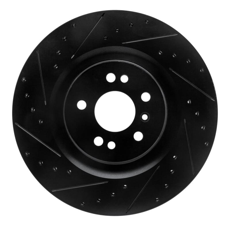 R1 Concepts — R1 06-12 Mercedes-Benz GL350 Front Left Drilled & Slotted Black Brake Rotor
R1 Brake Rotor Drill