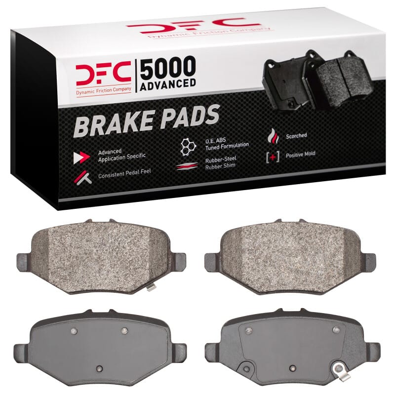 DFC — DFC 13-19 Ford Explorer Rear 5000 Advanced Semi Metallic Brake Pads
DFC Brake Pad Set