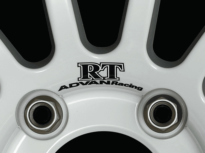 Advan — Advan RT Spoke Sticker (Blue) - 2 Pack