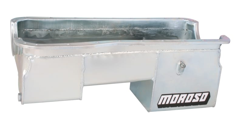 Moroso — Moroso Ford 429-460 (w/Rear Sump) Extra Deep Wet Sump 8qt 9in Steel Oil Pan
