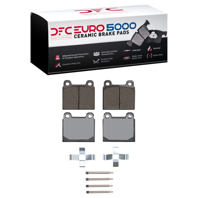 DFC — DFC 75-85 Ferrari 308 GTSI Front Euro 5000 Ceramic Brake Pads and Hardware Kit
DFC EURO Pads + HW