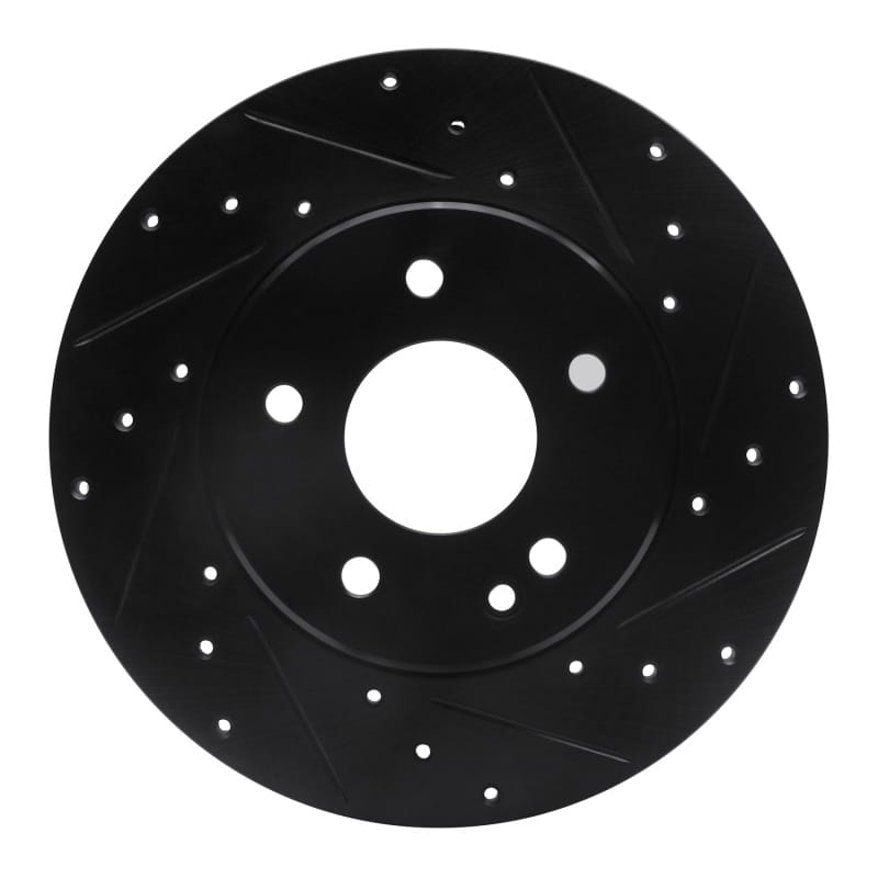 R1 Concepts — R1 97-98 Mercedes-Benz C230 Front Right Drilled & Slotted Black Brake Rotor
R1 Brake Rotor Drill