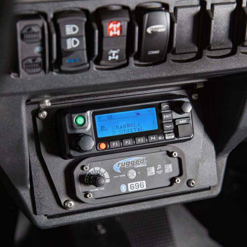 Rugged Radios — Rugged Radios Polaris XP1 Mount Kit for M1 / G1 / RM60 / GMR45 Radio and Rugged Intercom Rugged RDM