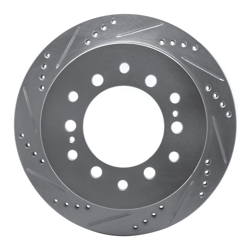 R1 Concepts — R1 01-09 Lexus GX470 Rear Left Drilled & Slotted Silver Brake Rotor
R1 Brake Rotor Drill