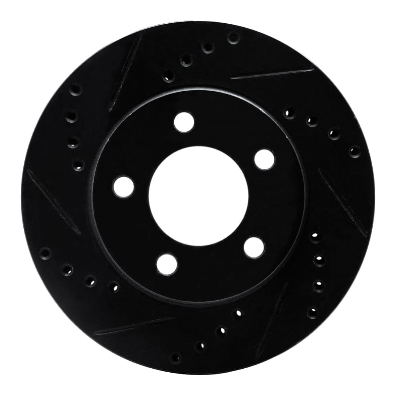 R1 Concepts — R1 70-93 Ford Taurus SHO Front Left Drilled & Slotted Black Brake Rotor
R1 Brake Rotor Drill