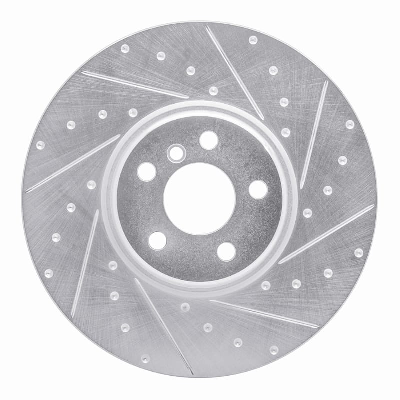 R1 Concepts — R1 16-25 BMW i4 Right Front Drilled & Slotted Silver Brake Rotor
R1 Brake Rotor Drill