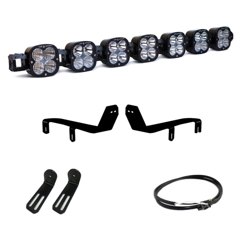 Baja Designs — Baja Designs 17-19 Ford SuperDuty 7 XL Linkable Light Kit w/Upfitter