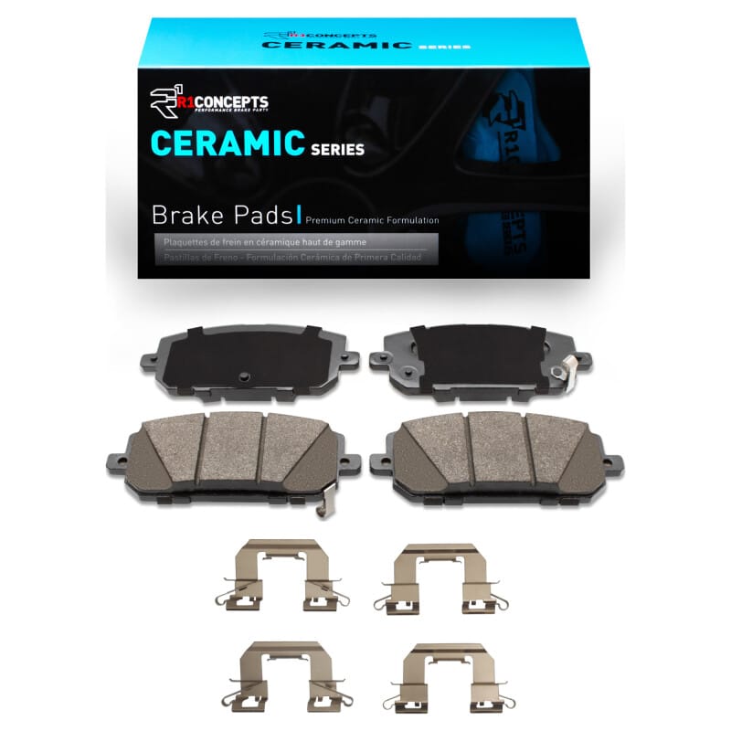 R1 Concepts — R1 23-25 Mazda CX-50 Front Ceramic Pads & Hardware Kit
