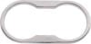 Kentrol — Kentrol 07-10 Wrangler JK Jeep Cup Holder Bezel - Polished Silver