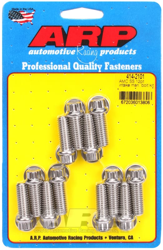 ARP — ARP AMC SS 12pt intake manifold bolt kit
