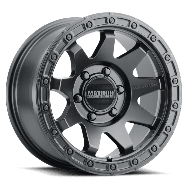Method Wheels — Method MR317 17x9 -12mm Offset 5x5 71.50mm CB Matte Black Wheel