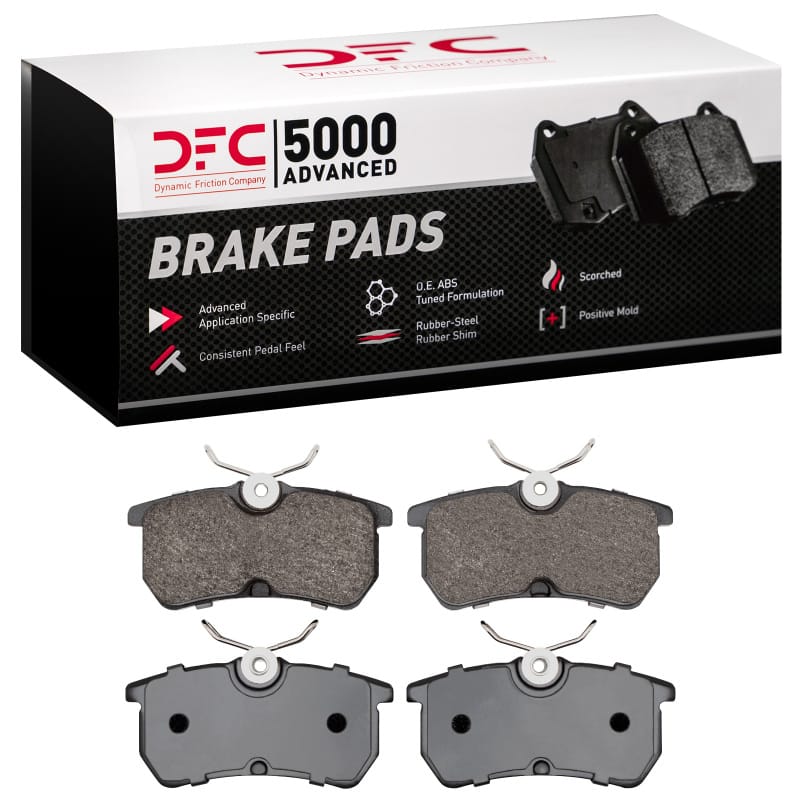 DFC — DFC 01-19 Ford Focus Rear 5000 Advanced Low Metallic Brake Pads
DFC Brake Pad Set