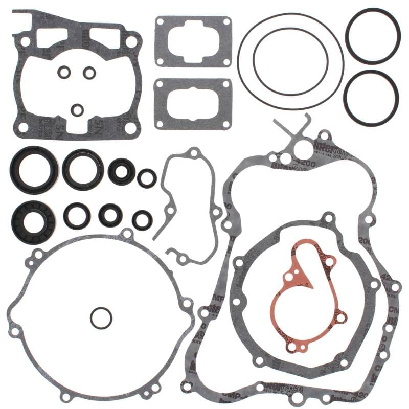 Vertex Pistons — Vertex Gaskets 01-04 Yamaha YZ125 Complete Gasket Kit w/ Oil Seals
