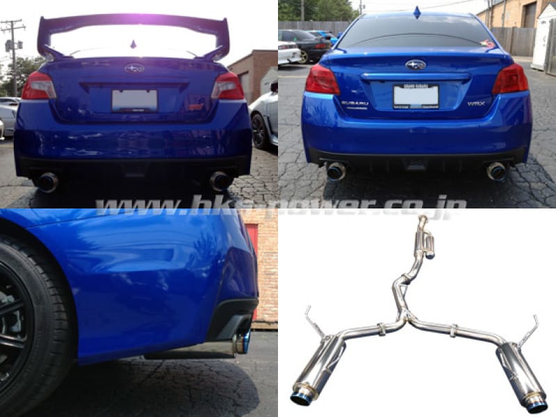HKS — HKS Hi-Power Muffler WRX STI/WRX 2015 US