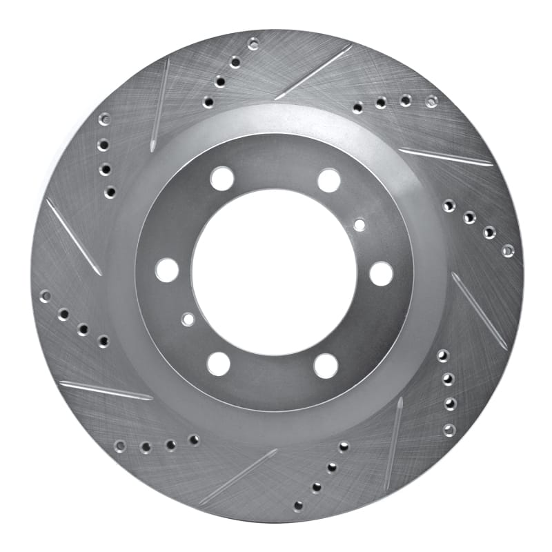 R1 Concepts — R1 10-24 Lexus GX460 Front Left Drilled & Slotted Silver Brake Rotor
R1 Brake Rotor Drill